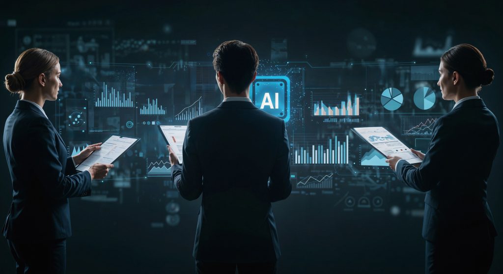 How to grow your business using AI and Marketing? ai data analysis team